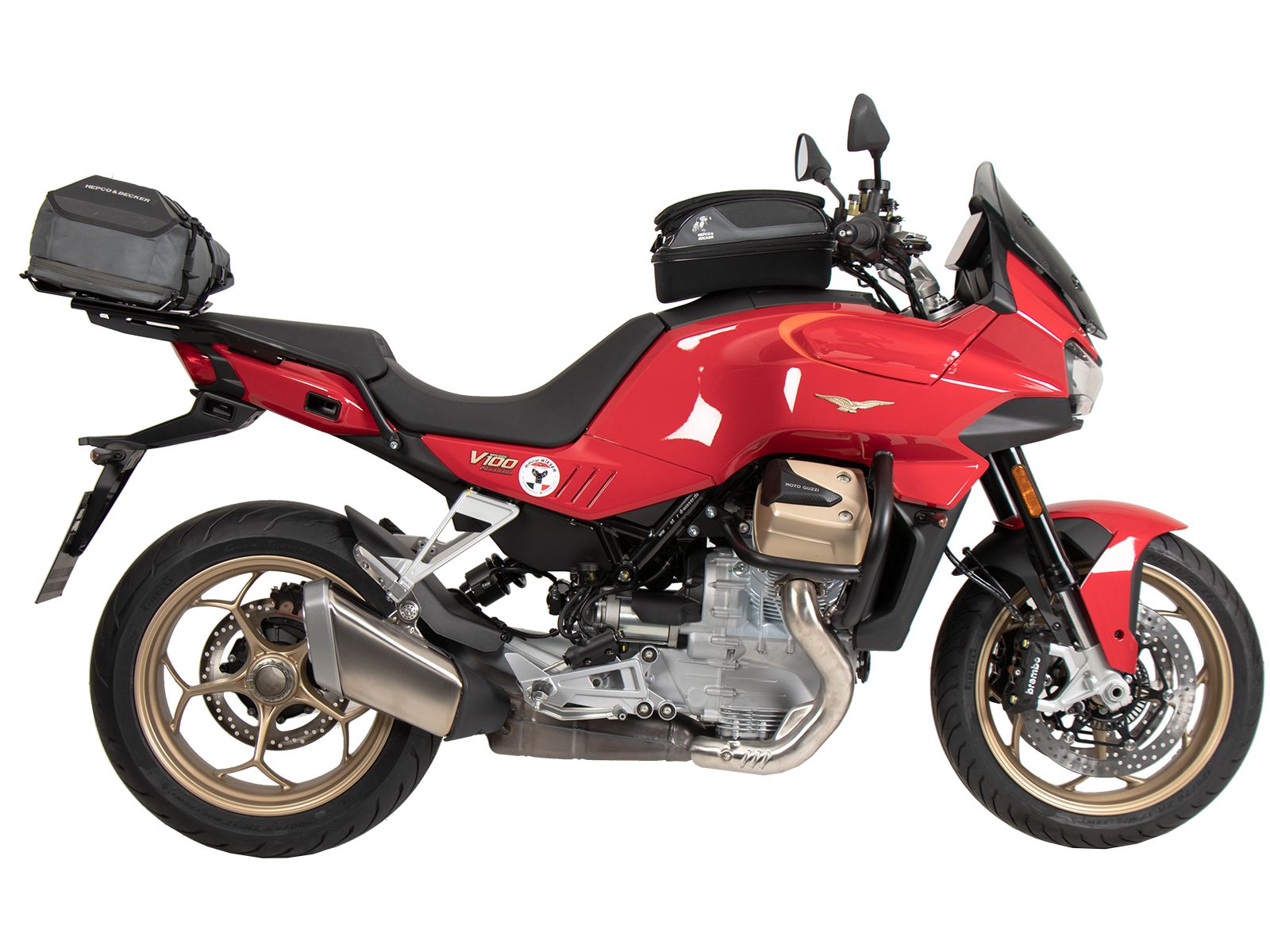 Hepco en Becker verbreder bagagedrager Moto Guzzi V100 Mandello (2023-) HE8005570001 2