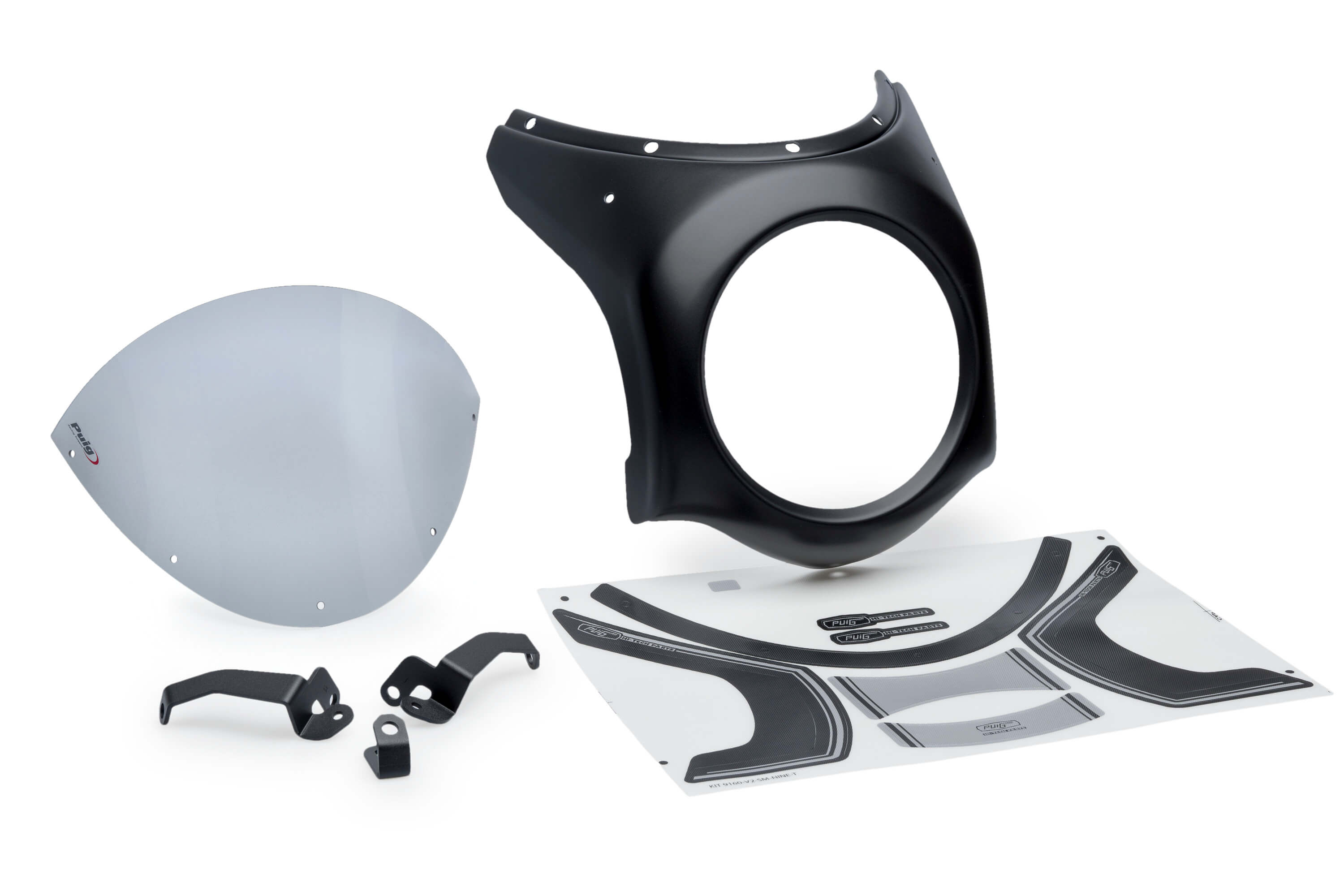 Puig windscherm met carbon look kuipje Honda CB650R (2024-)