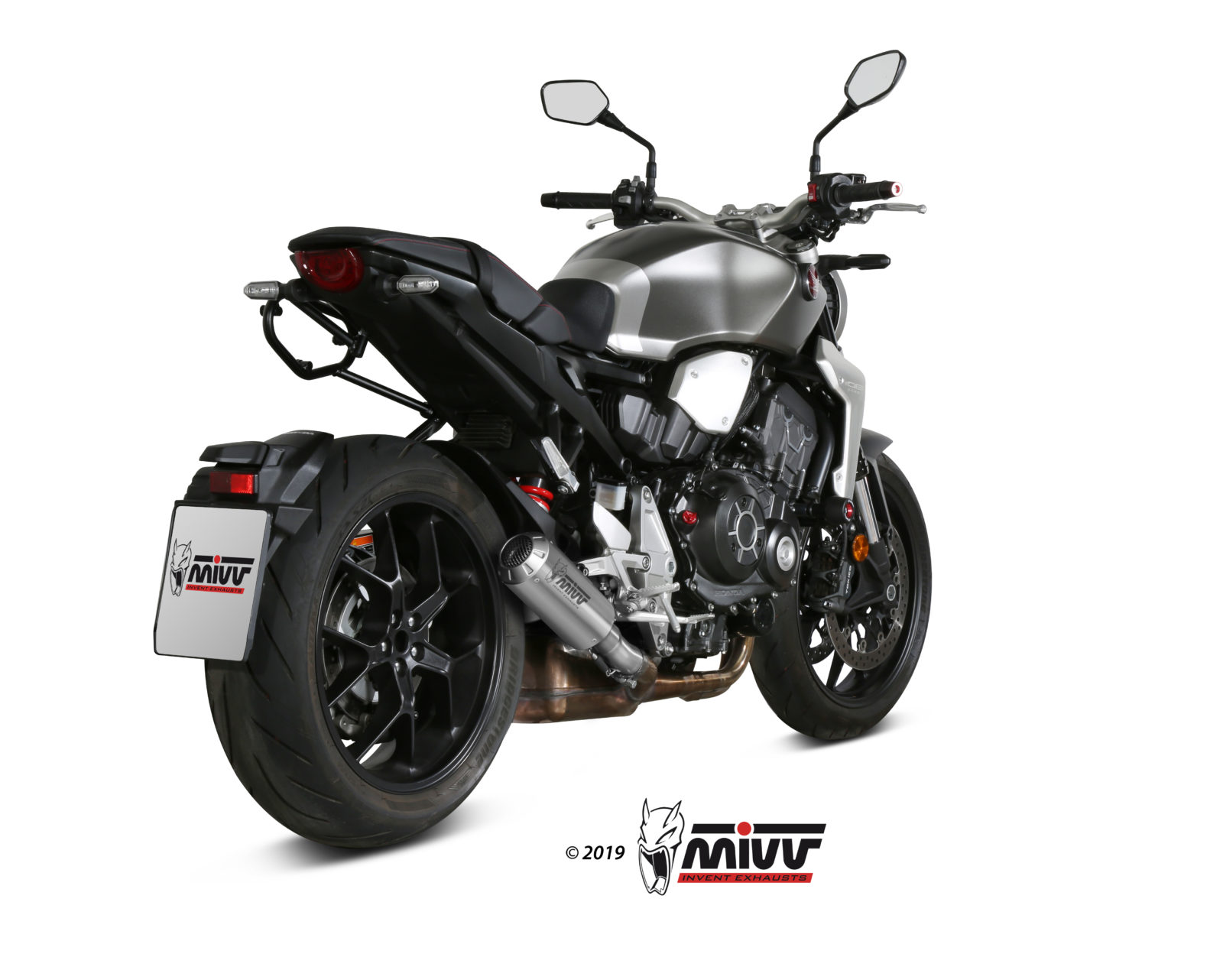 MIVV MK3 Slip On uitlaat Honda CB1000R (2018-2025) BI-1096355001 2