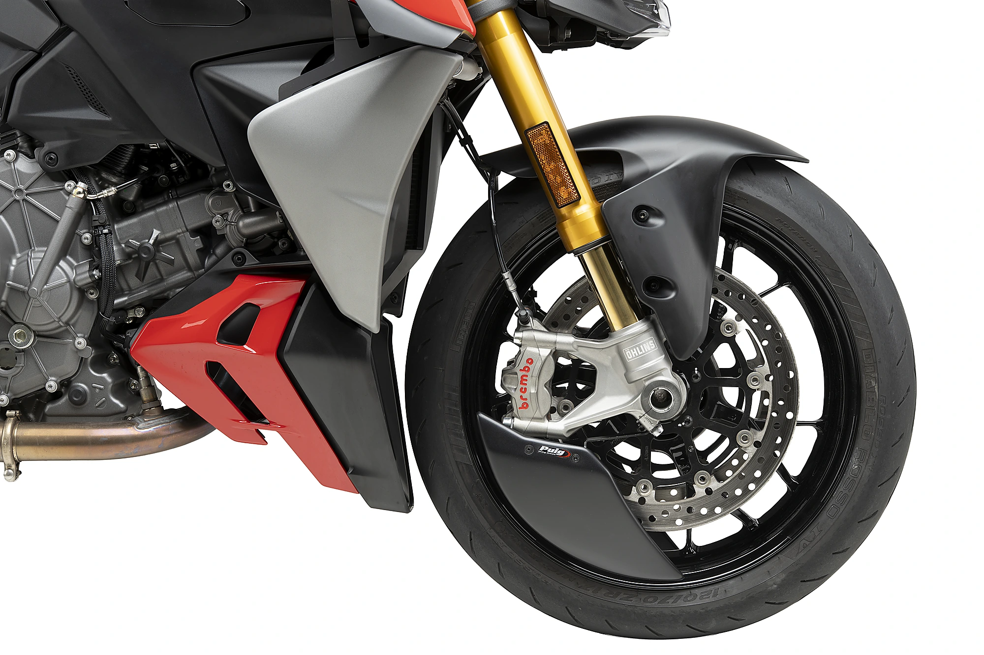Puig Aero wheel deflector Ducati Streetfighter / Panigale V2 / S (2025-) PU22742J 1