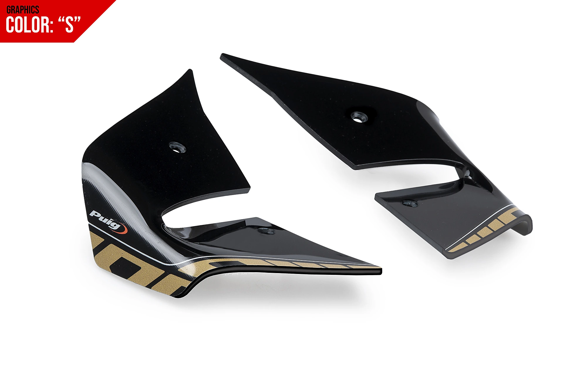 Puig D12 downforce side spoilers Honda CB1000 Hornet / SP (2025-) PU22384S 7
