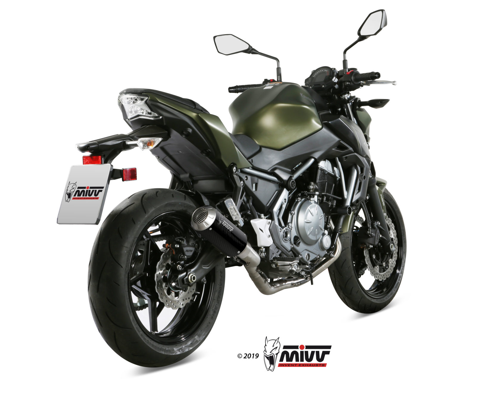 MIVV MK3 compleet uitlaatsysteem Kawasaki Z650 / Ninja 650 (2017-2023) BI-1096317001 3