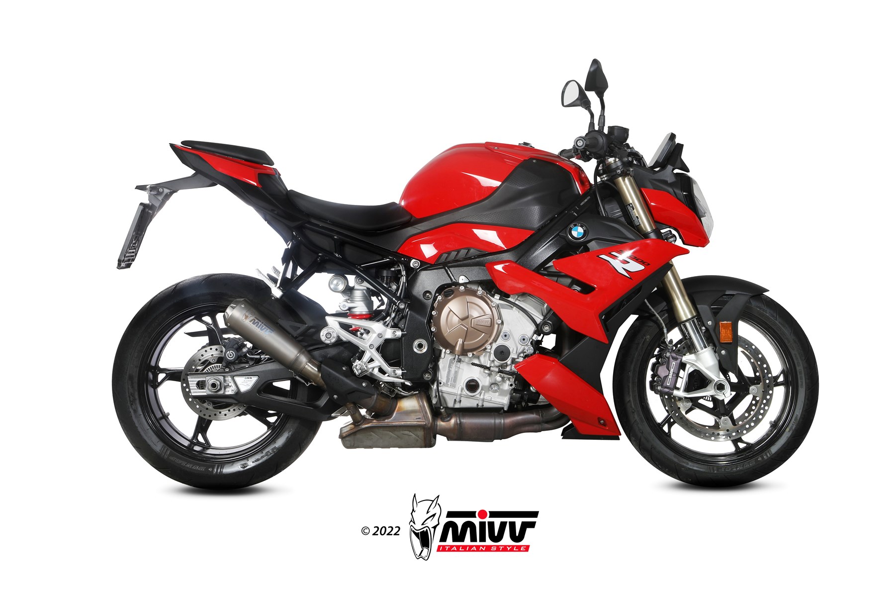 MIVV X-M1 Slip On uitlaat BMW S1000R (2021-) BI-1149527001 1
