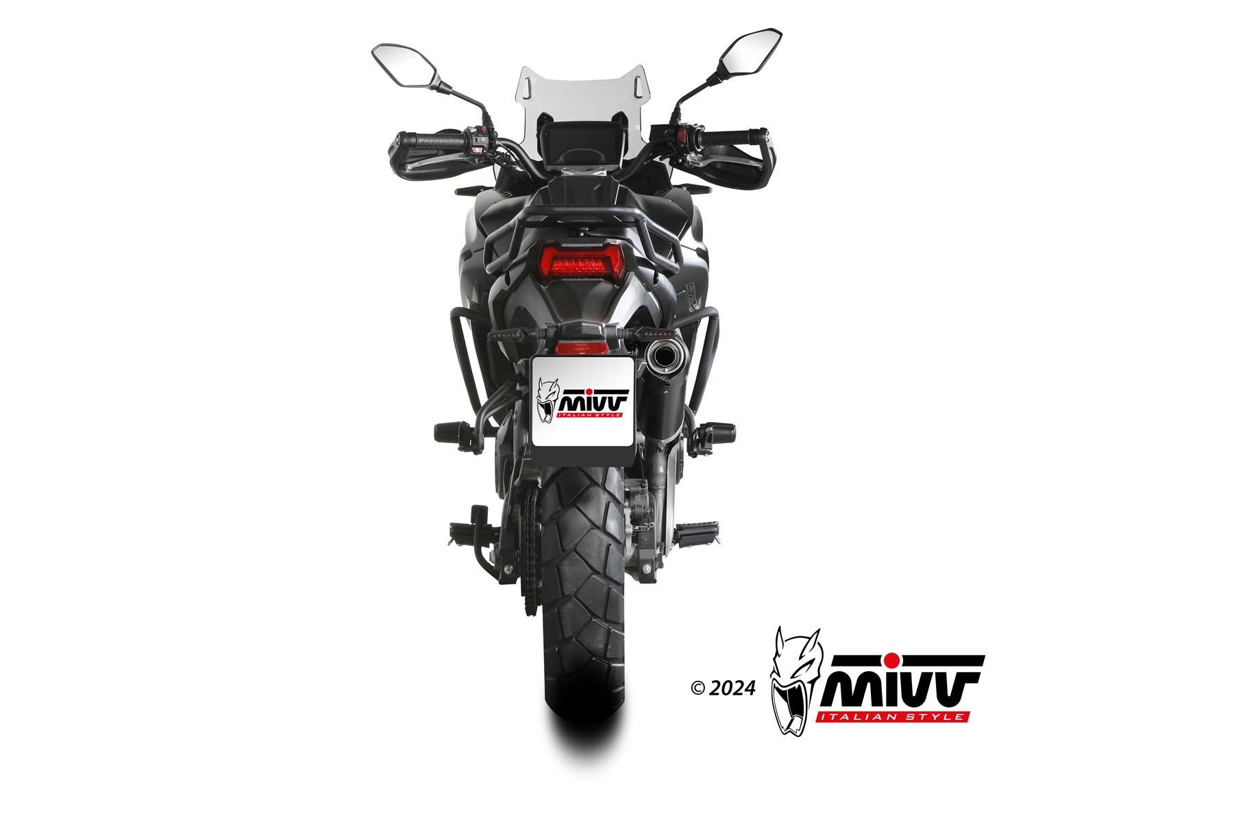 MIVV Oval Slip On uitlaat VOGE DS525X (2023-) BI-1147856001 3