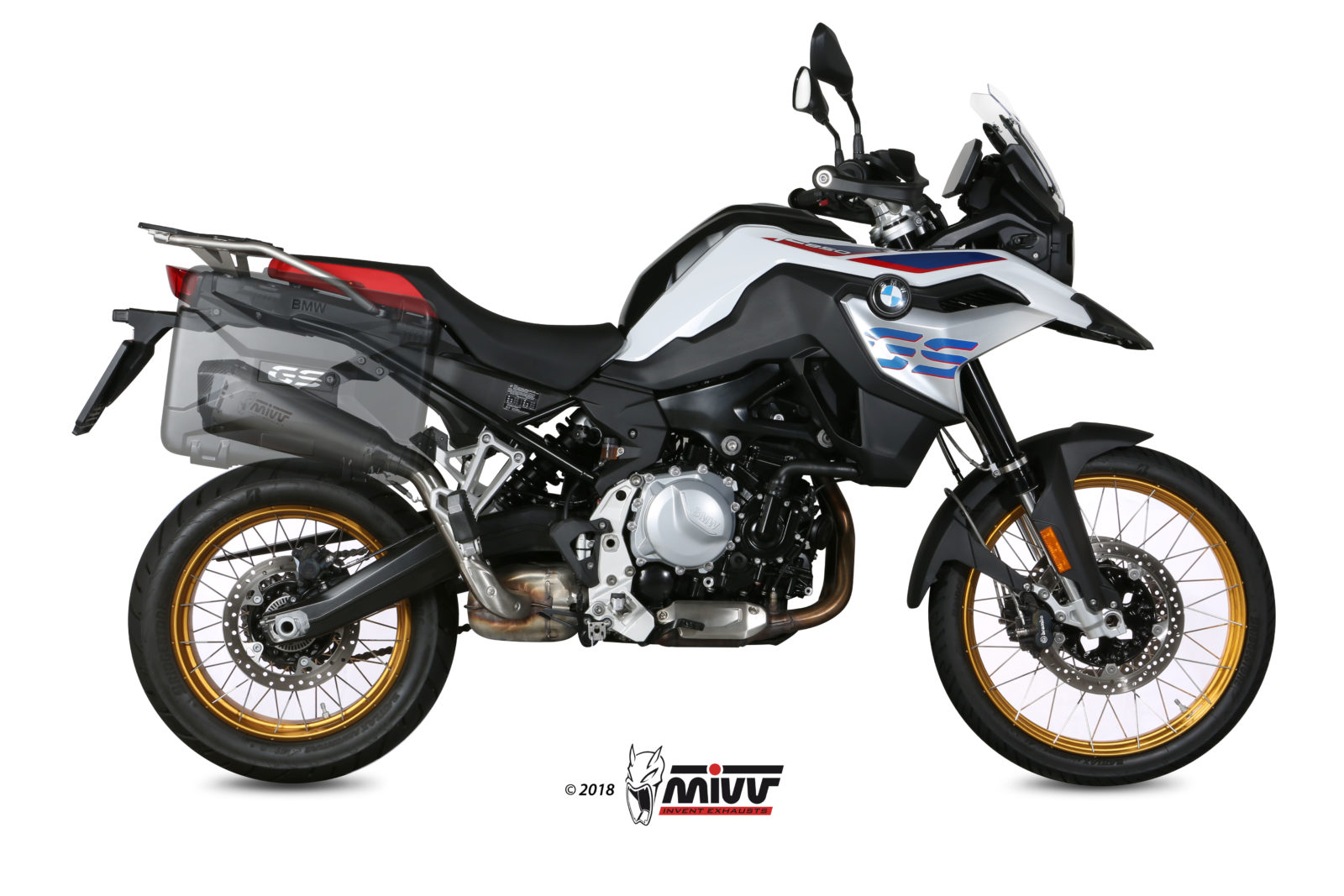 MIVV Delta Race Slip On uitlaat BMW F750 GS / F850 GS / Adventure (2018-2024) BI-1088543001 5