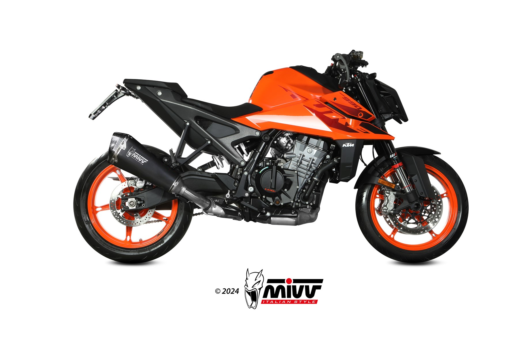 MIVV Delta Race Slip On uitlaat KTM 990 Duke / R (2024-) BI-1129295001 1
