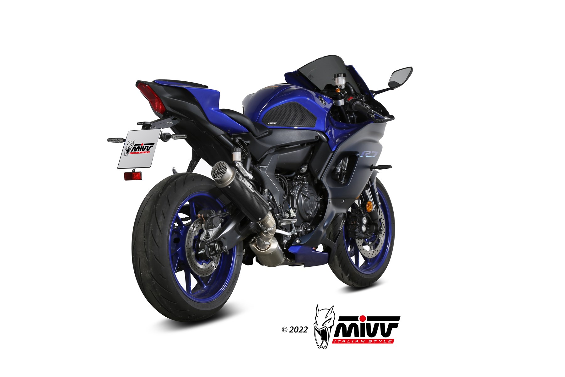 MIVV GP Pro compleet uitlaatsysteem Yamaha R7 (2022-2024) BI-1122092001 2