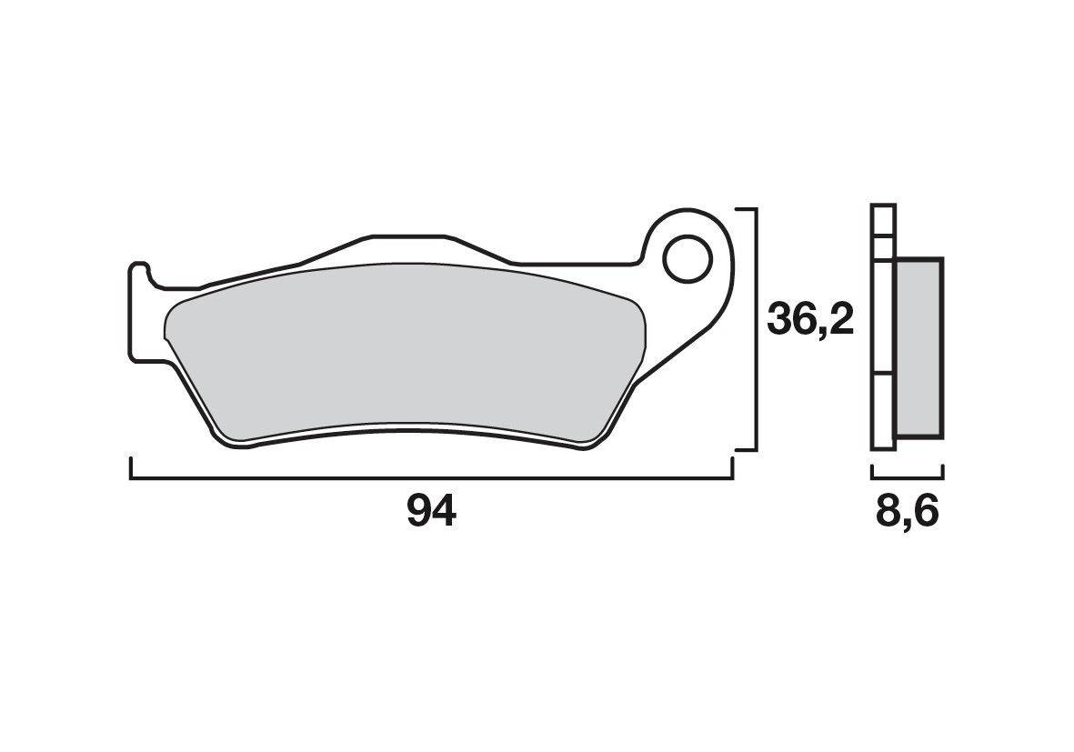 Brembo remblokken