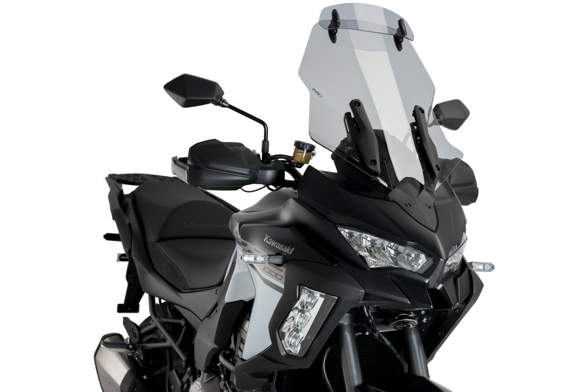 Puig windscherm met opzetruit Kawasaki Versys 1000 SE / 1100 / S / SE