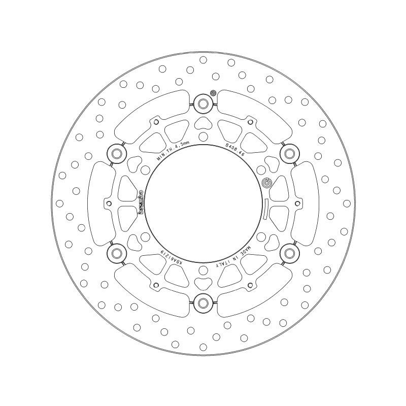 Brembo remschijf