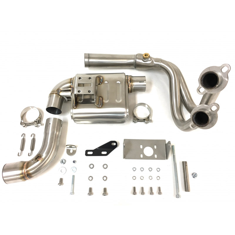 Ixil Race Xtrem RC compleet uitlaatsysteem Kawasaki Z650 / Ninja 650 (2017-2019) BI-1140274 1