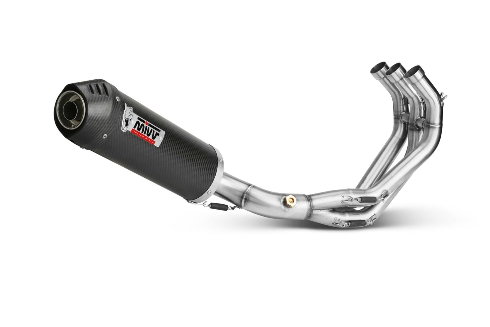 MIVV Oval compleet uitlaatsysteem Yamaha MT09 (2013-2020) BI-1088366001