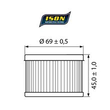 Ison 111 oliefilter