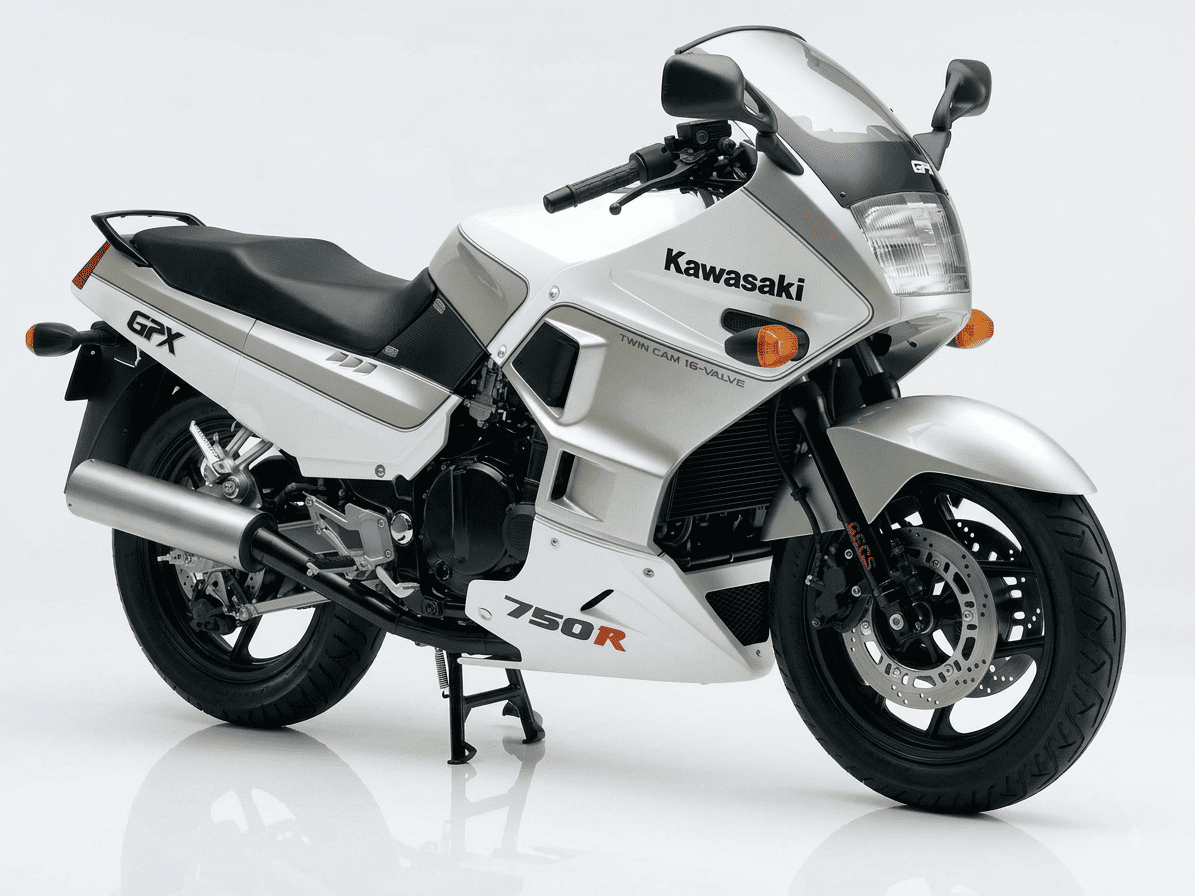 Ermax origineel windscherm Kawasaki GPX750R (1986-1990) E020301006
