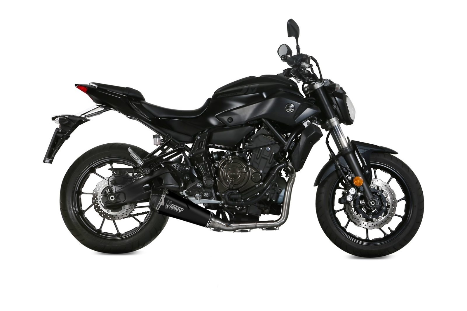 MIVV Delta Race compleet uitlaatsysteem Yamaha MT 07 (2014-2020) BI-1088370001 1