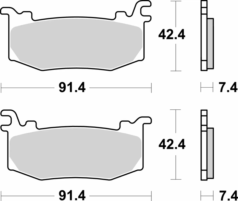 Brembo remblokken SE07BB4480 1