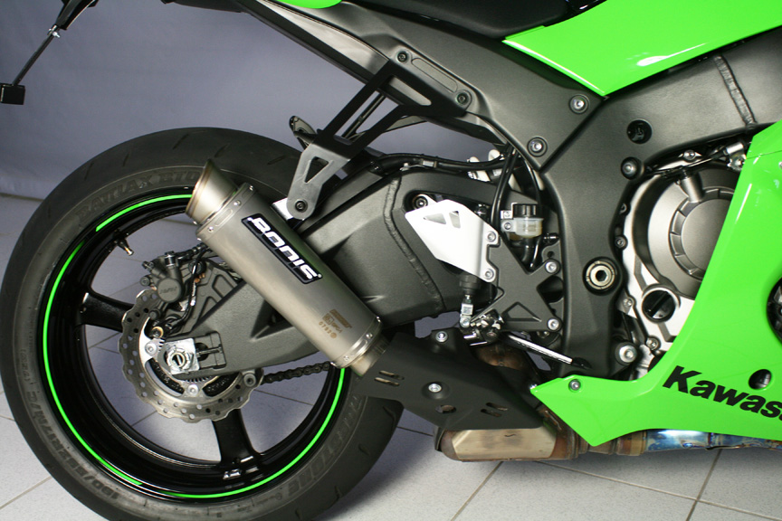 Bodis uitlaat Kawasaki ZX10R 2011-2015 GPC-1 titanium