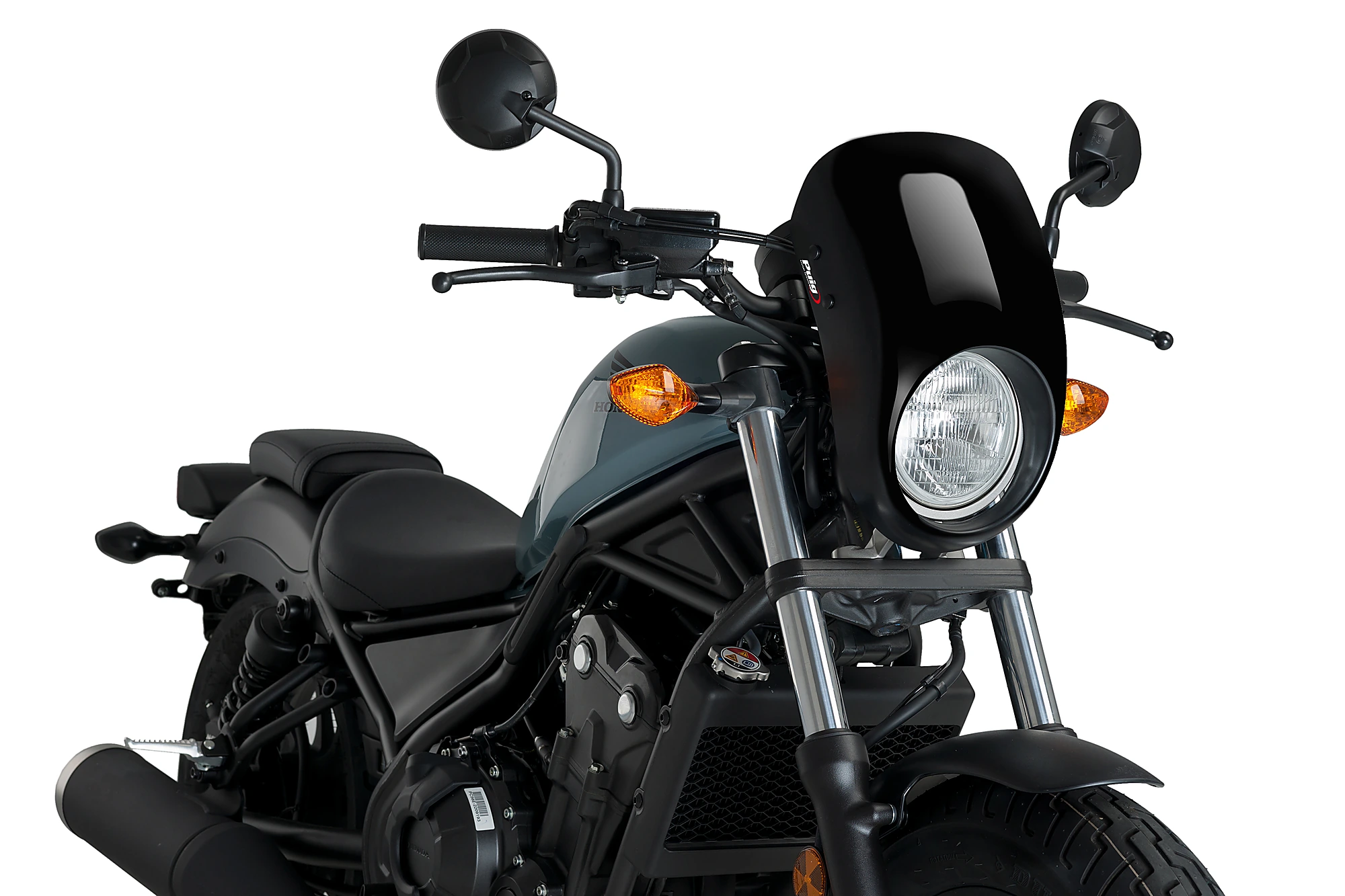 Puig Anarchy koplamp-kuipje / windscherm Honda CMX500 Rebel (2017-2019) PU21086N