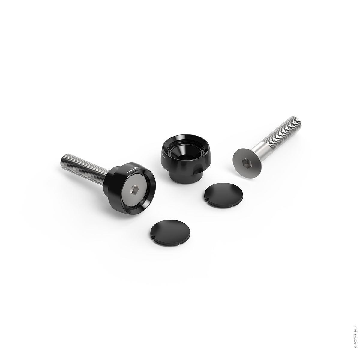 Rizoma einddoppen originele handkappen BMW R1300GS Adventure RIZBW121B 1