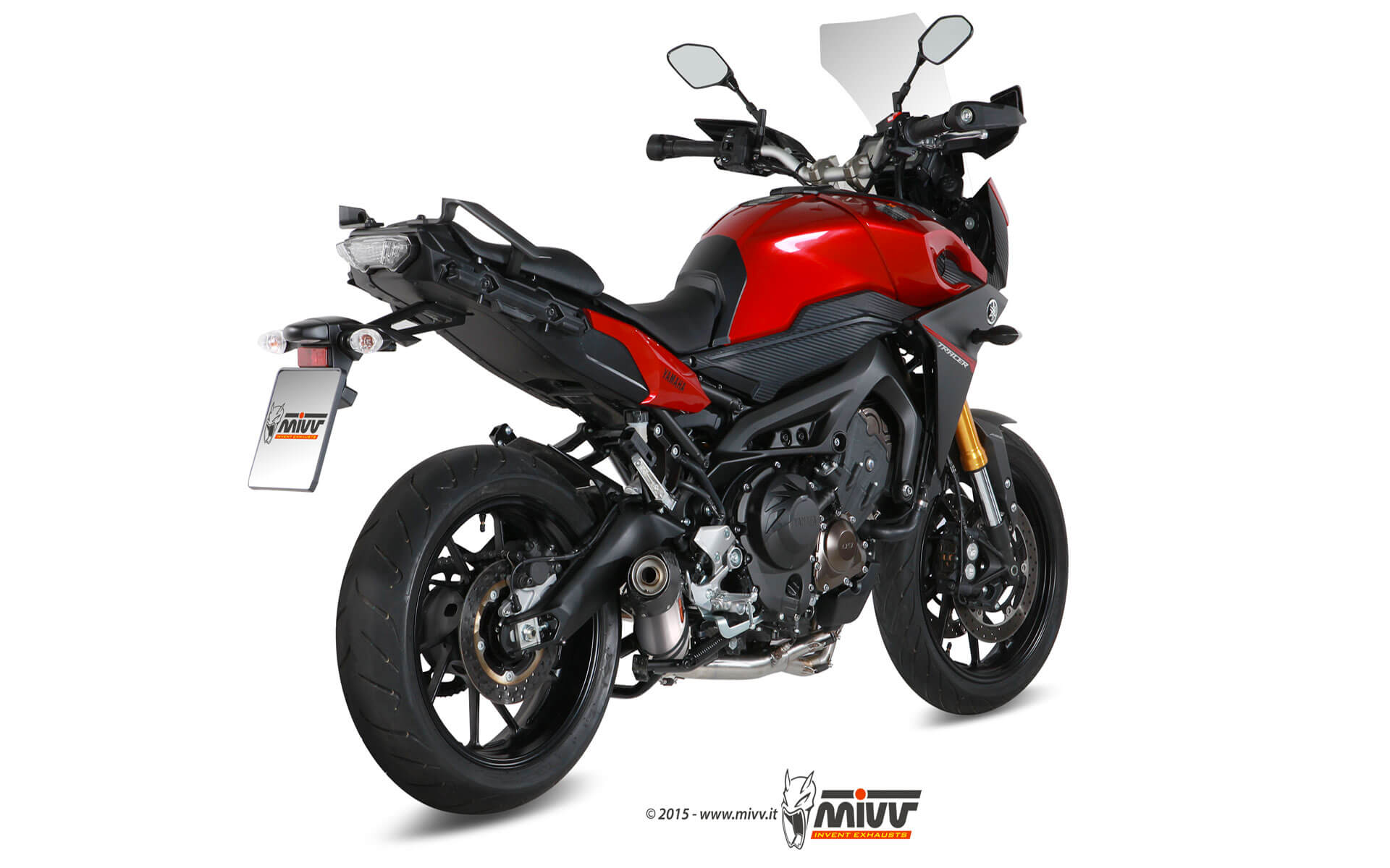 MIVV Oval compleet uitlaatsysteem Yamaha Tracer 900 (2018-2020) BI-1088441001 2