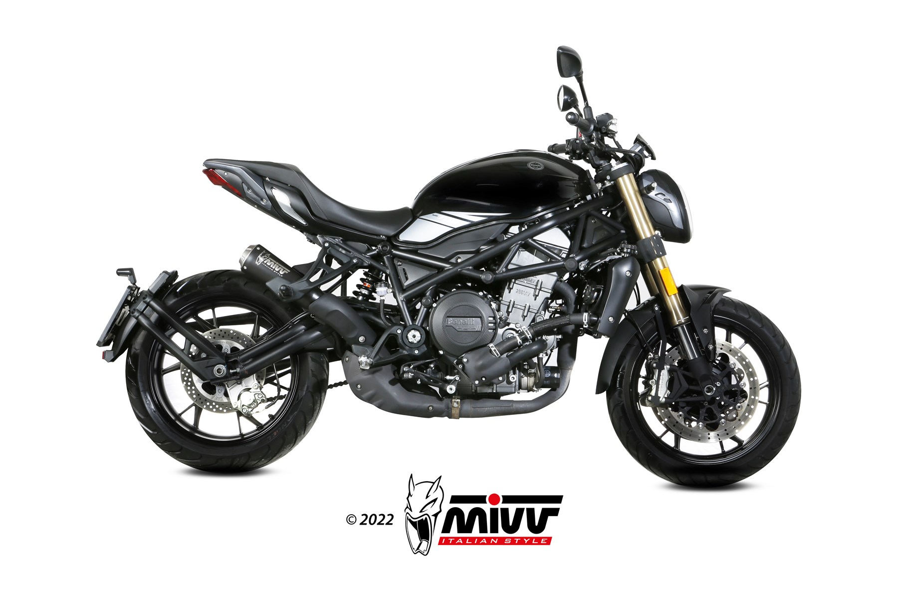 MIVV X-M1 Slip On uitlaat Benelli 752S (2019-2024) BI-1122124 1