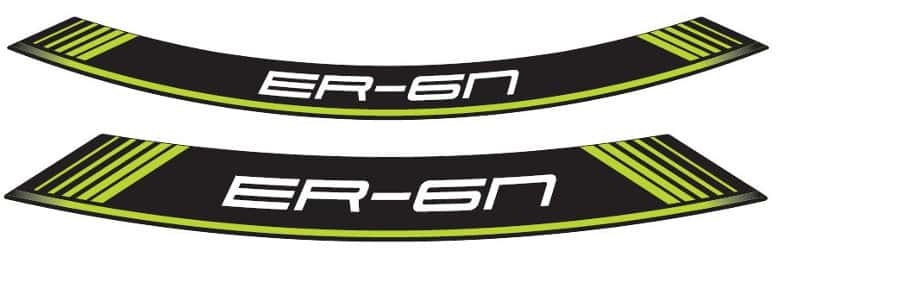 Puig velg stickers Kawasaki ER-6N / ER-6F / ABS 2005-2016 Puig velg stickers Kawasaki ER-6N / ER-6F / ABS 2005-2016