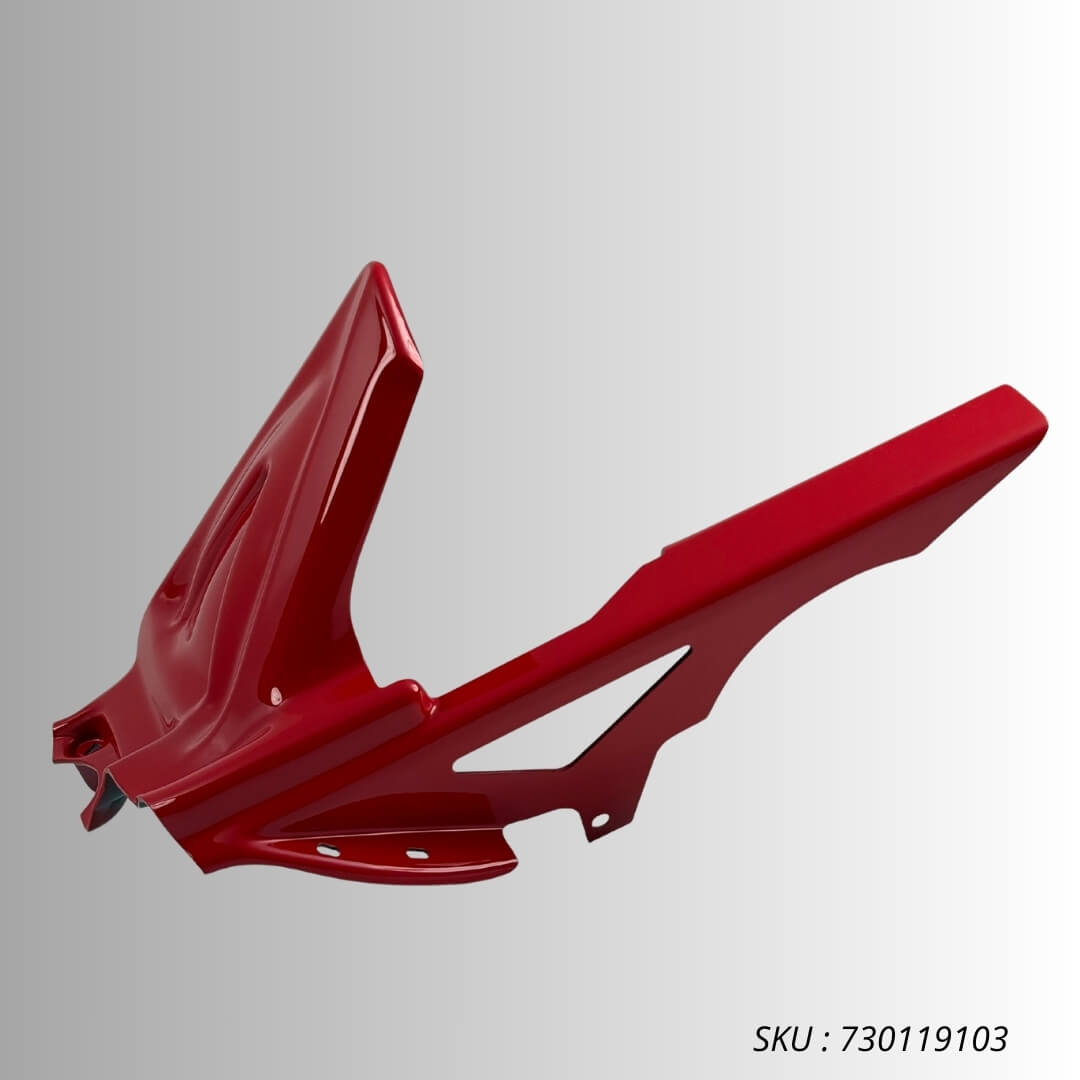 Ermax achterspatbord Honda CB1000R / ABS 2008-2017 Ongespoten E730100103 5