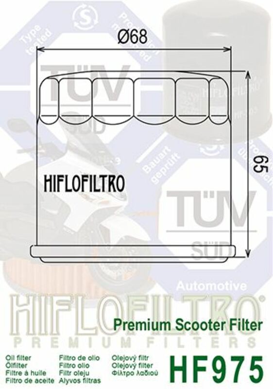 Hiflo HF975 oliefilter BI-1000558 1