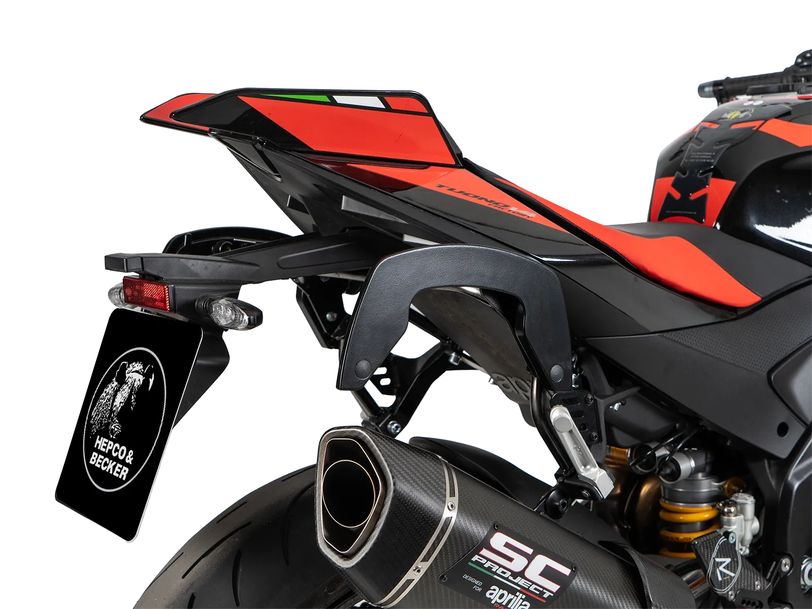 Hepco en Becker C-Bow bagagerek Aprilia Tuono V4 1100 / Factory (2025-) HE63077160001 6