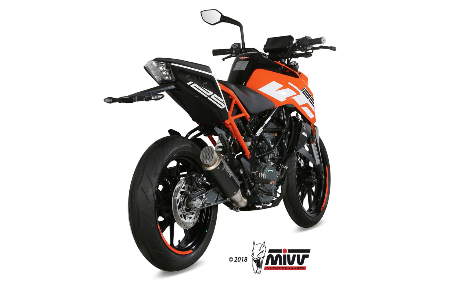 MIVV GP Pro Slip On uitlaat KTM 125 / 390 Duke / RC (2017-2020) BI-1089385001 5