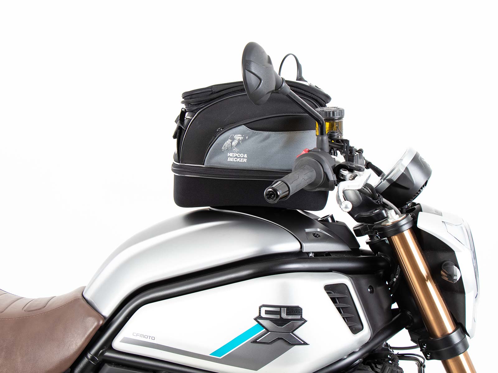 Hepco en Becker Basic bevestiging Tanktas CFmoto 700CL-X (2021-2024) HE51676430001 9
