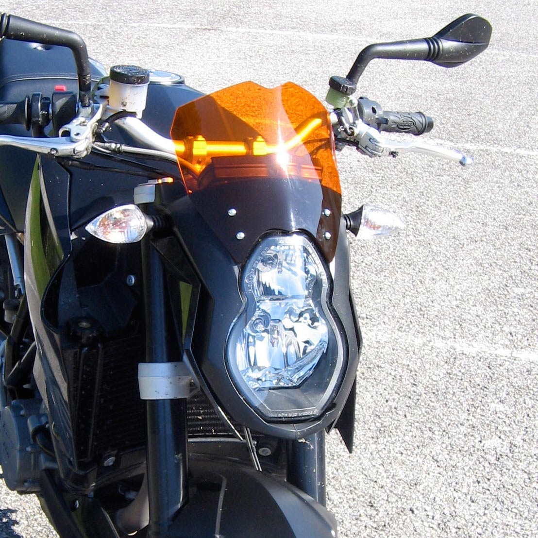 Ermax verhoogd windscherm KTM 990 Super Duke (2007-2008) E015401002