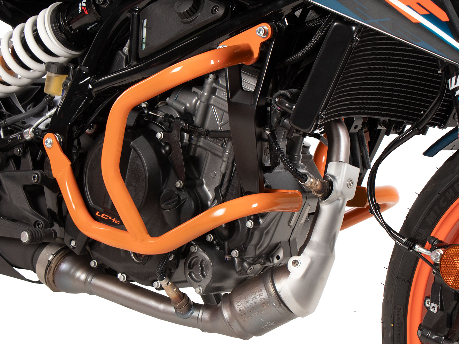 Hepco en Becker valbeugels KTM 125 Duke (2024-)