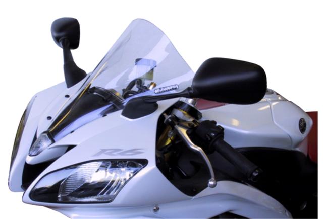 Fabbri kuipruit Yamaha YZF-R6 2006-2007 light smoke