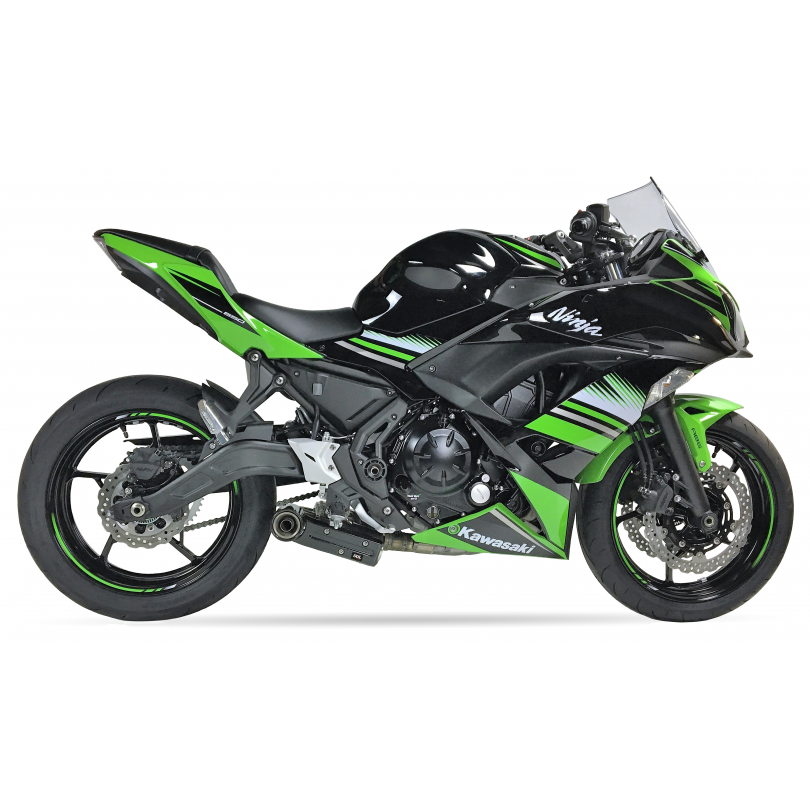 Ixil Super Xtrem SX1 compleet uitlaatsysteem Kawasaki Z650 / Ninja 650 (2017-2019) BI-1111272 2