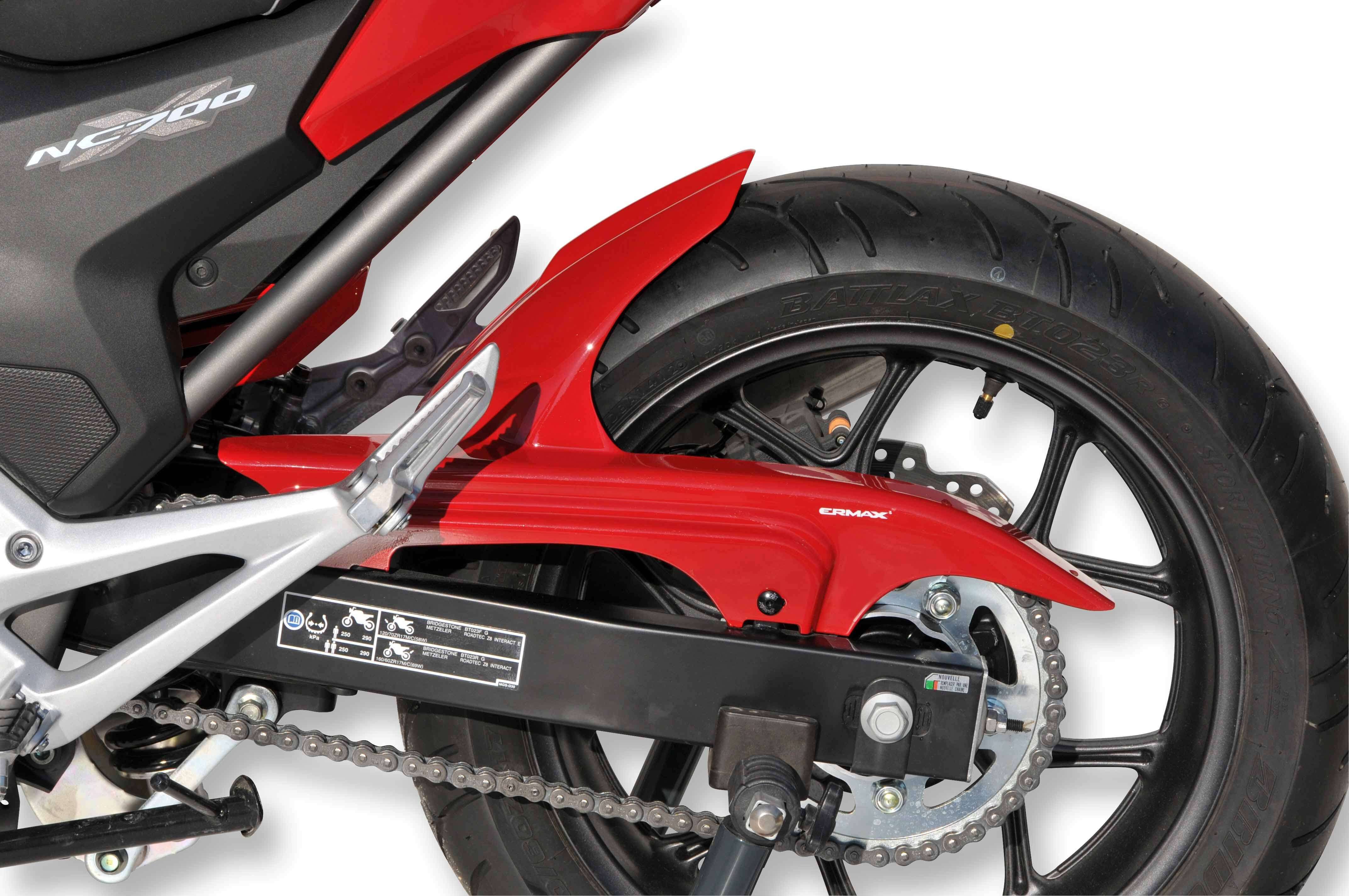 Ermax achterspatbord Honda NC750X 2014-2015 Ongespoten E730100141 4