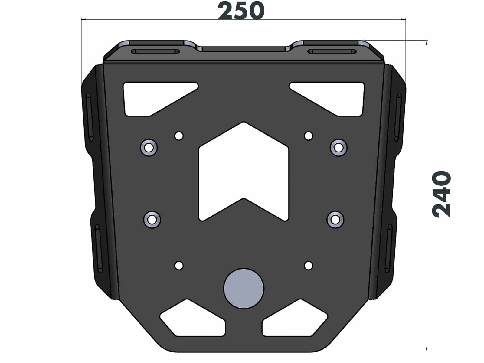 Hepco en Becker bagage drager Honda CB650R vanaf 2021 Minirack