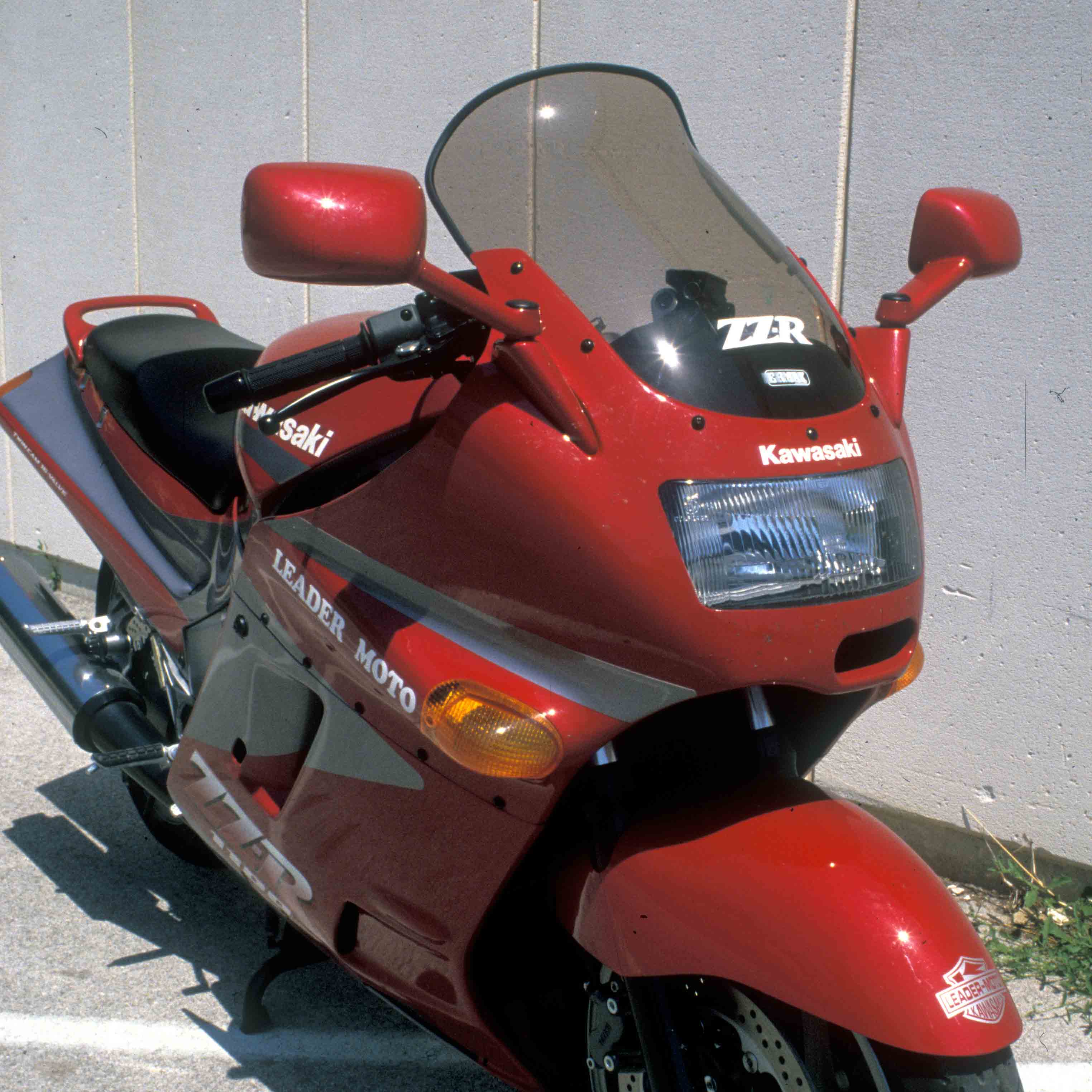 Ermax verhoogd windscherm Kawasaki ZZR1100 (1990-1992) E010301014