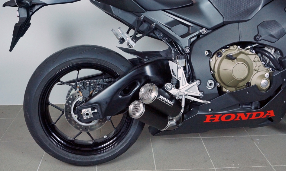 Bodis uitlaat Honda CBR1000RR 2017-2018 MGPX2-GE RVS Zwart