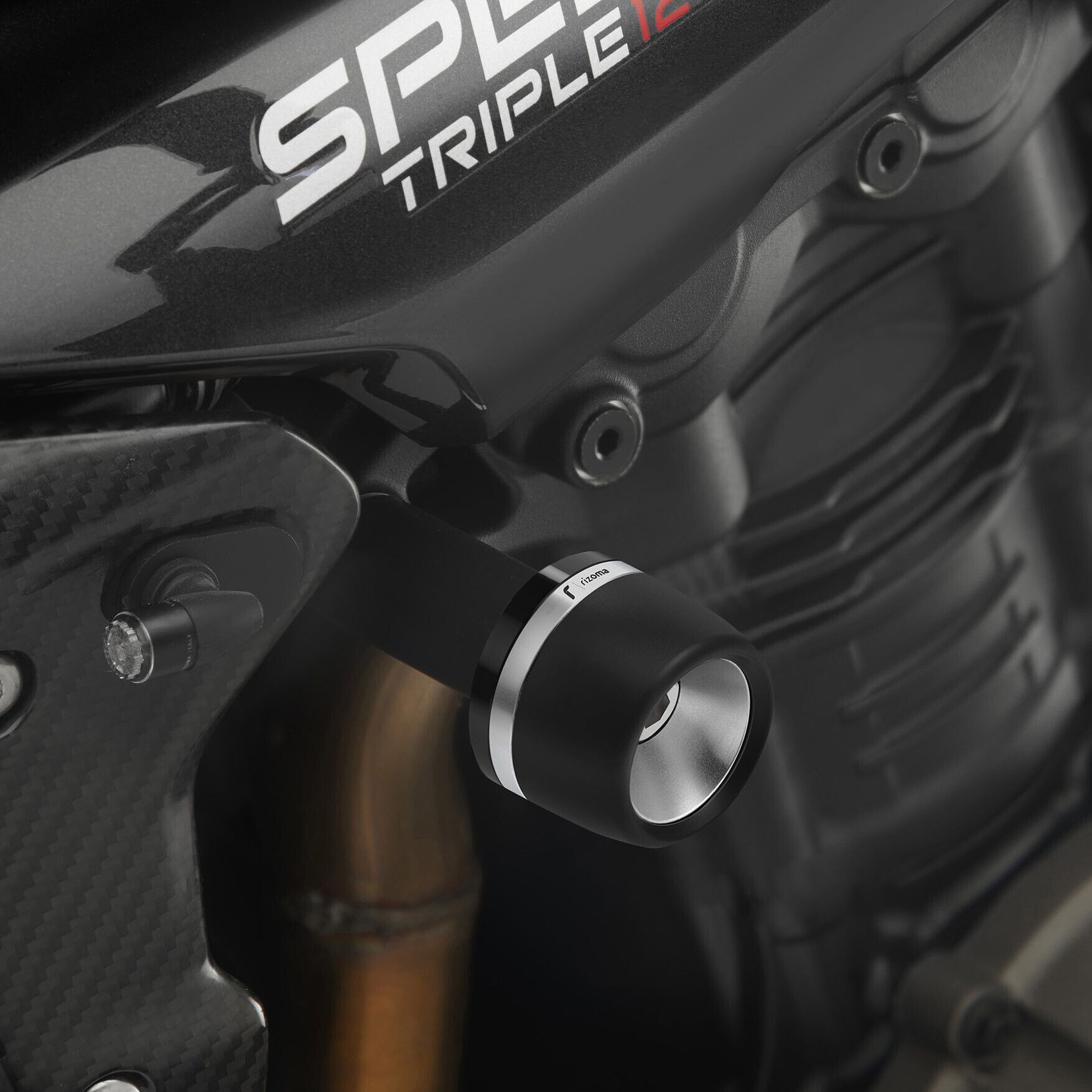 Rizoma crashpads / valdoppen Triumph Speed Triple 1200 RS