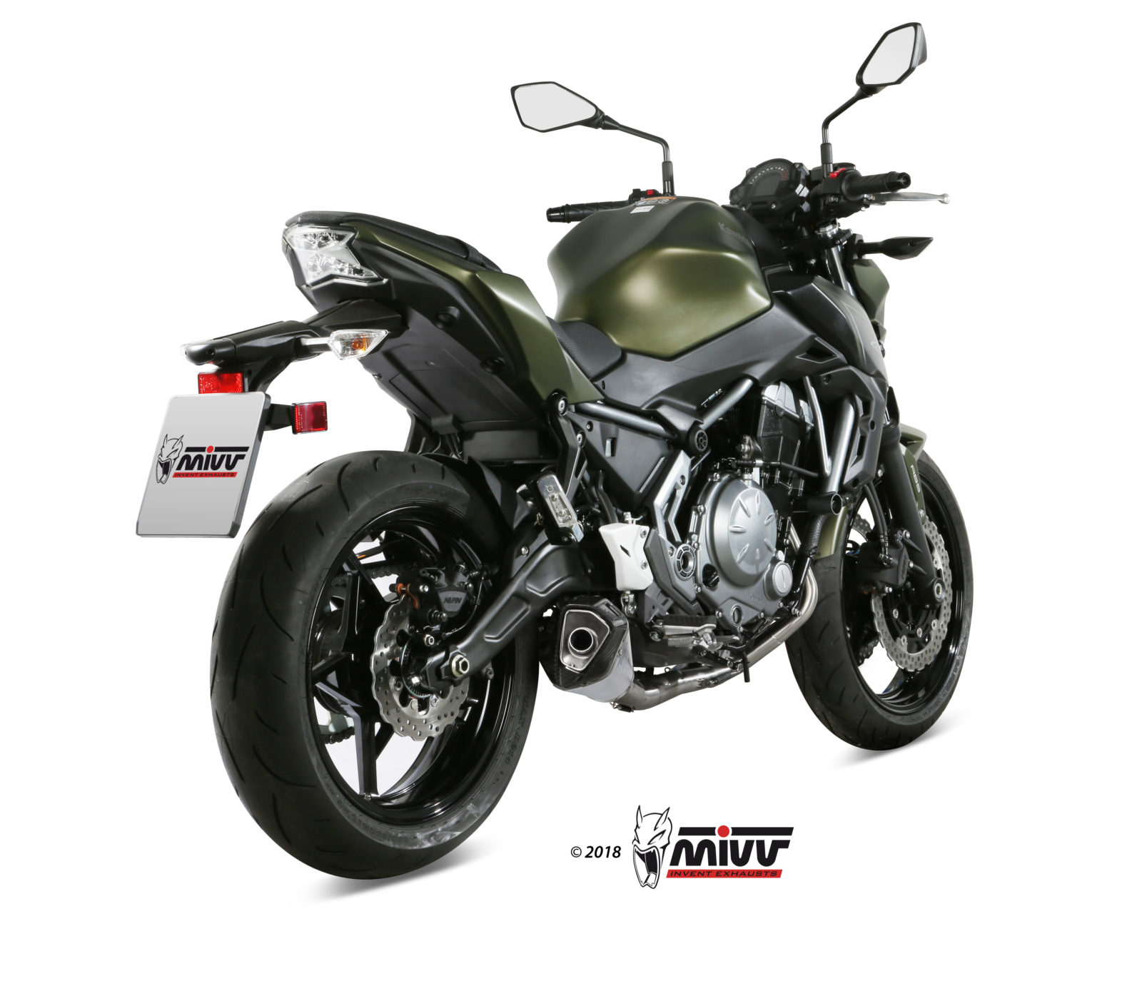 MIVV Delta Race compleet uitlaatsysteem Kawasaki Z650 / Ninja 650 (2017-2023) BI-1088343001 3