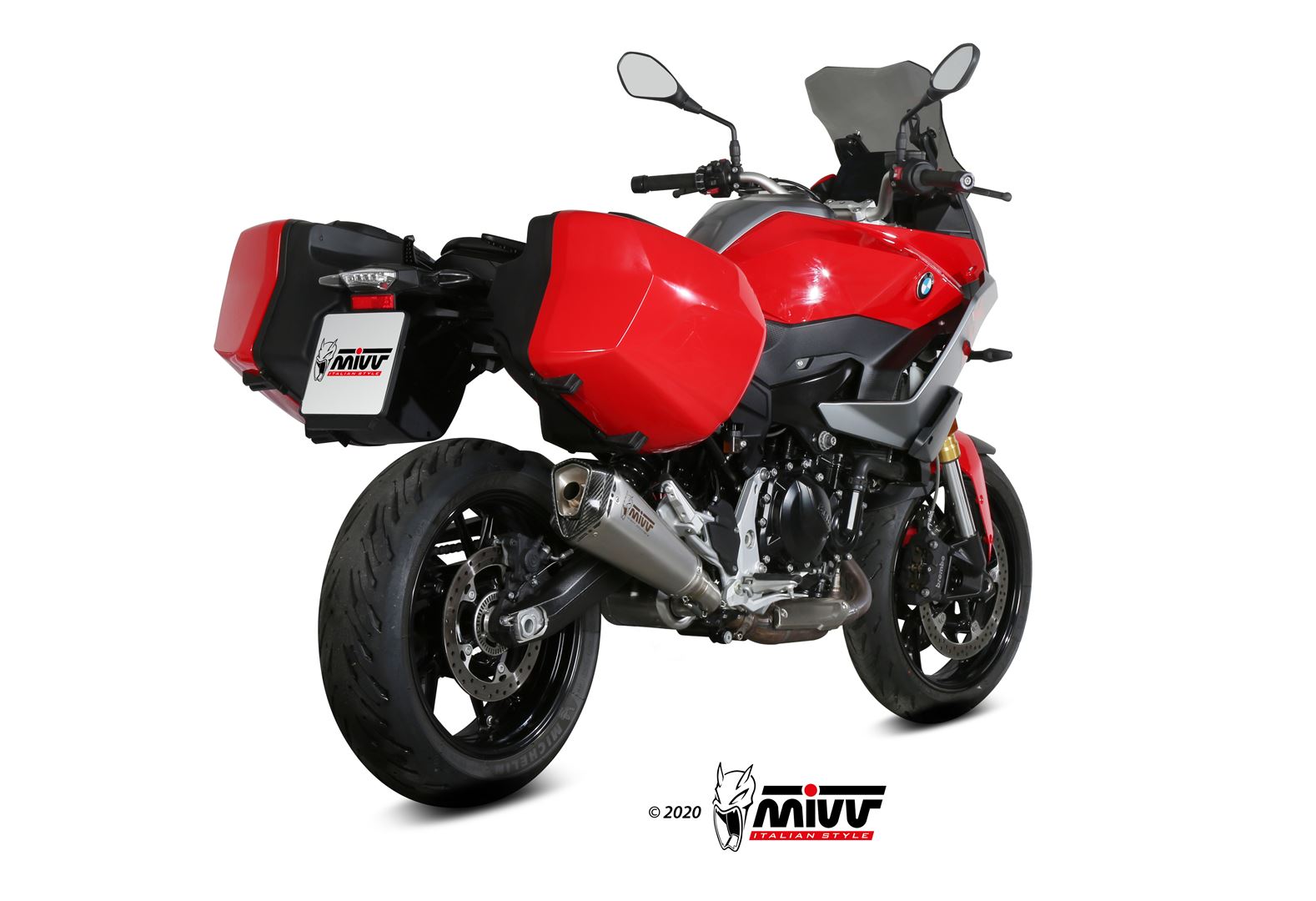 MIVV Delta Race Slip On uitlaat BMW F900 XR (2020-) BI-1096332002 1