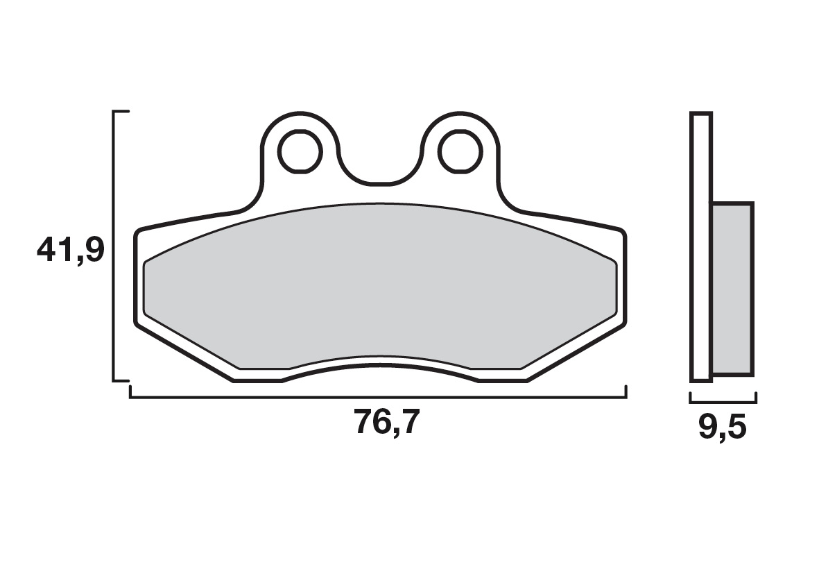 Brembo remblokken