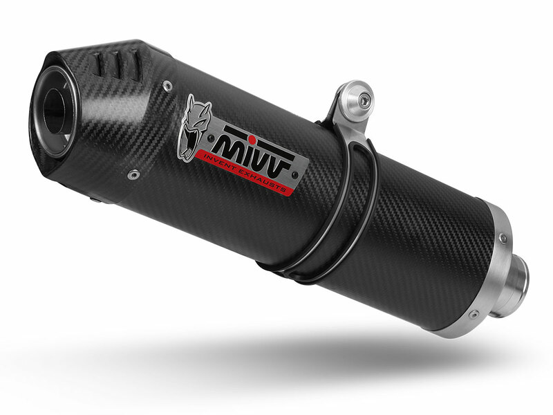 MIVV Oval compleet uitlaatsysteem Suzuki V-Strom 650 / XT ABS (2017-2024) BI-1089679001