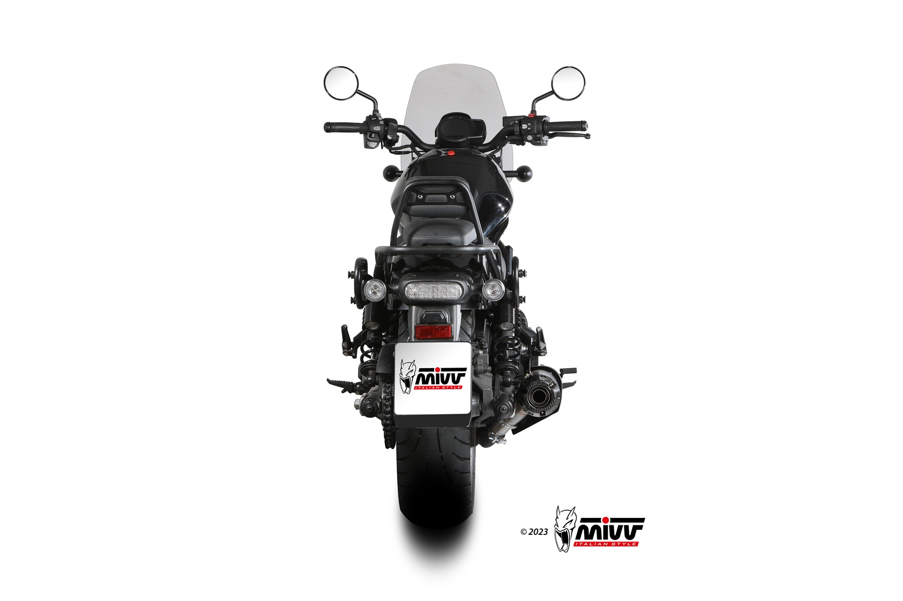 MIVV HR-1 Slip On uitlaat Honda CMX1100 Rebel / T (2021-) BI-1125802001 3