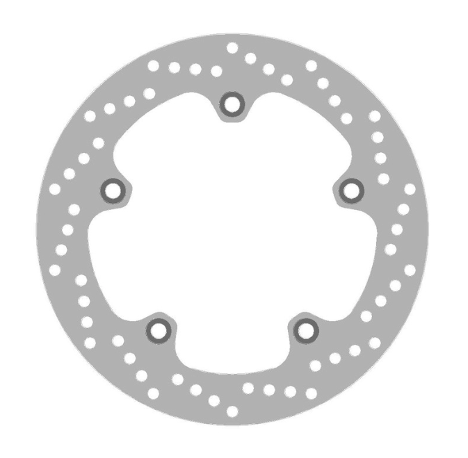 NG remschijf Aprilia Tuareg 660 achterzijde