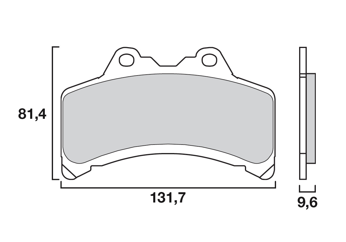 Brembo remblokken