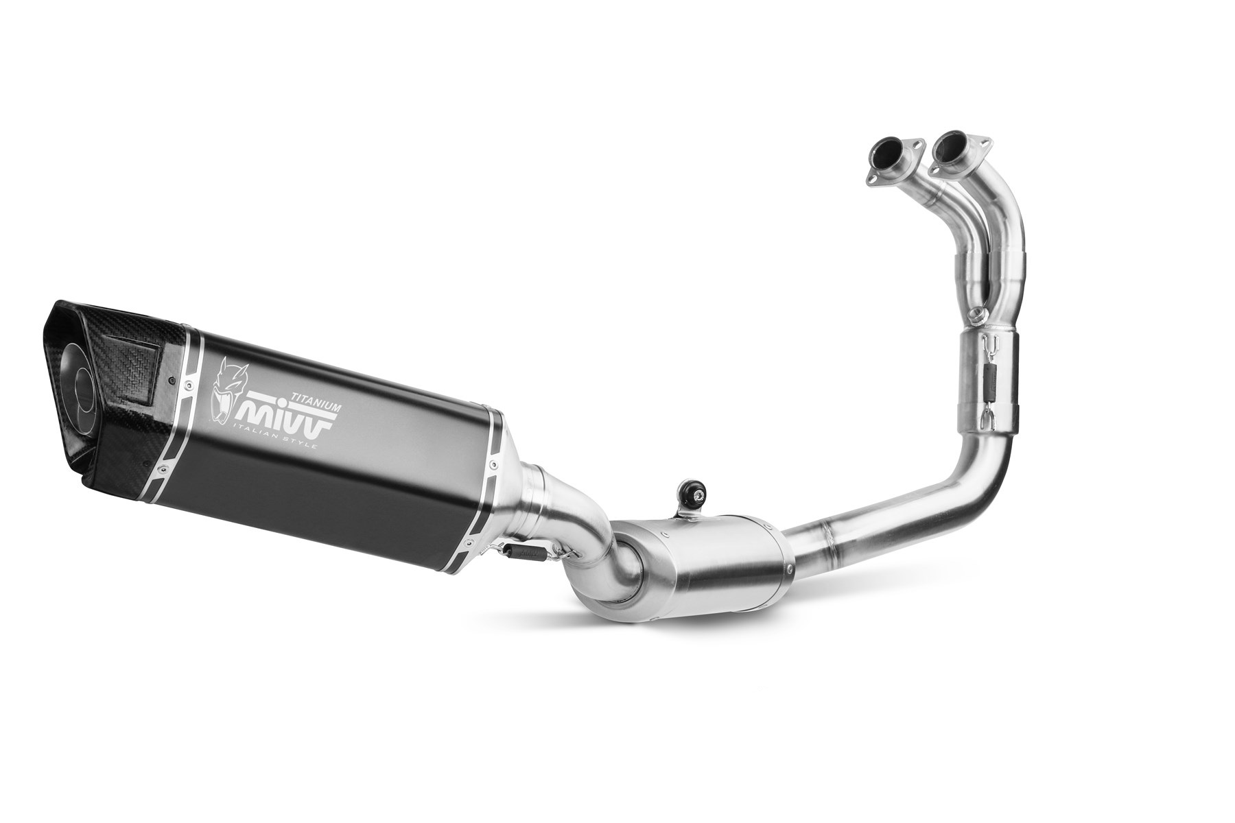 MIVV SR-1 compleet uitlaatsysteem Yamaha R7 (2022-2024) BI-1122093001