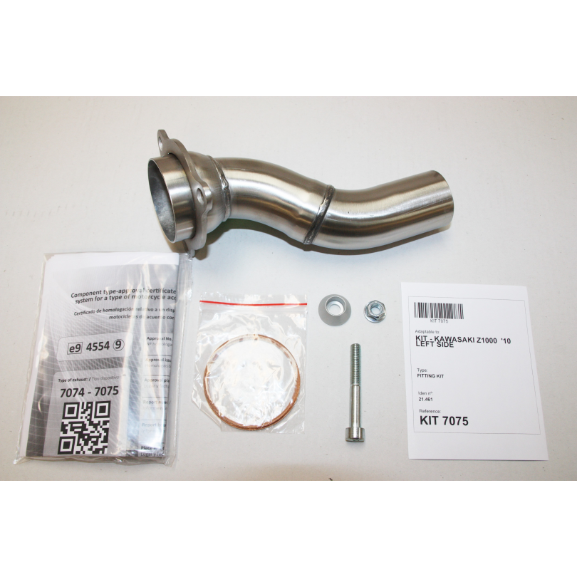 Ixil Hexoval Xtrem Evolution uitlaat Kawasaki Z1000 / SX (2010-2020) BI-1149317 1