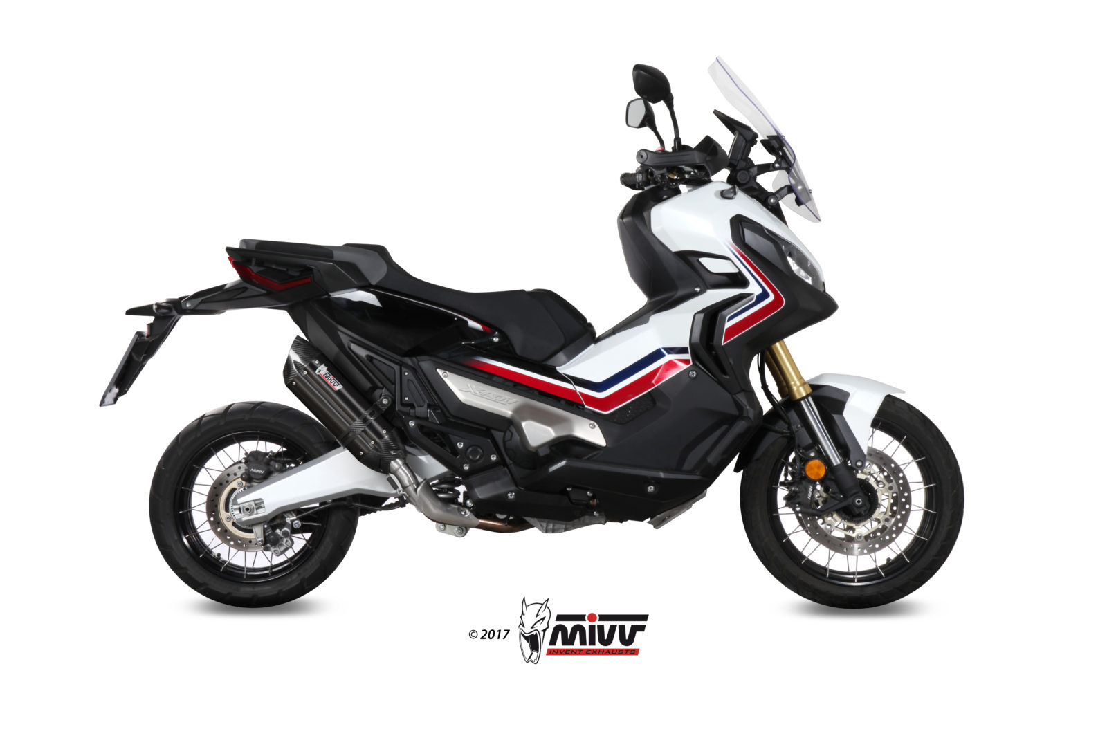 MIVV Suono Slip On uitlaat Honda X-ADV 750 (2017-) BI-1088336001 1